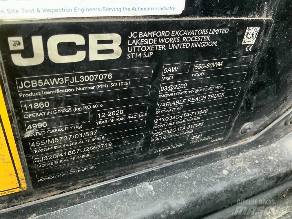 JCB 550-80 Teleskopski viličarji