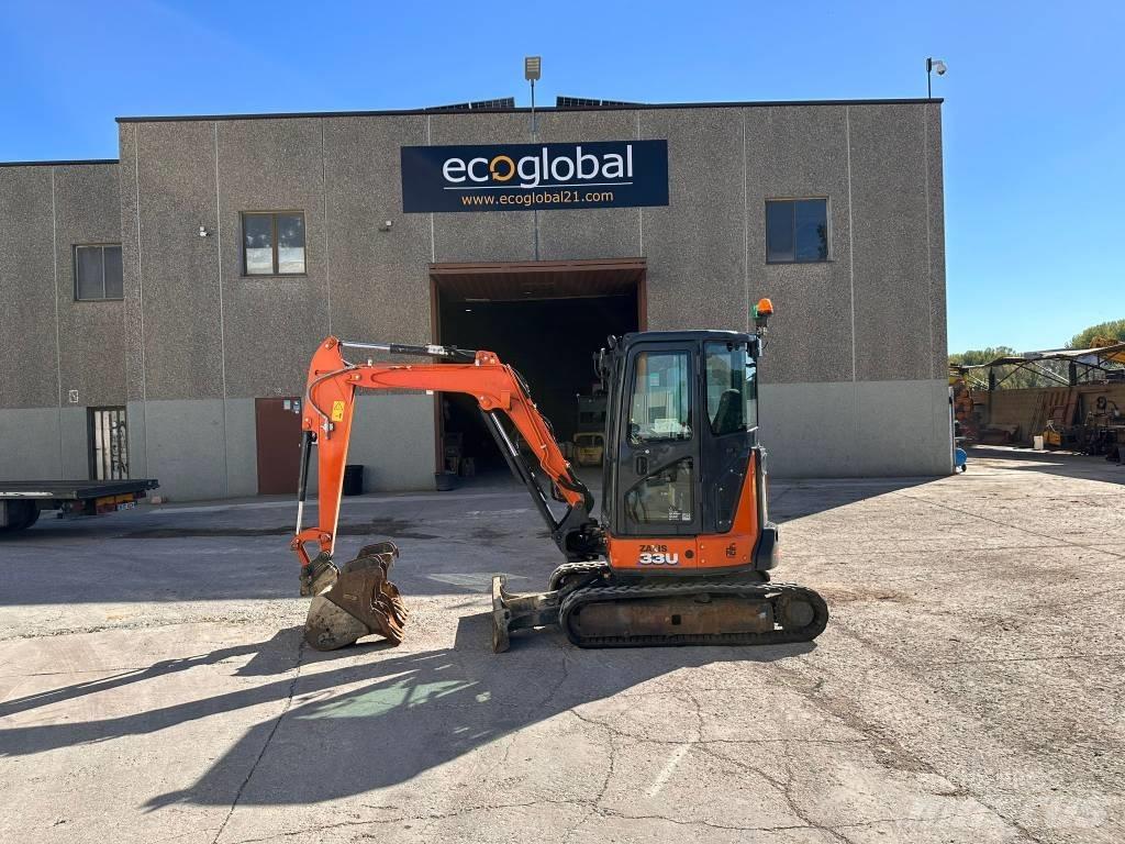 Hitachi ZX 33 U-6 Mini bagri <7t