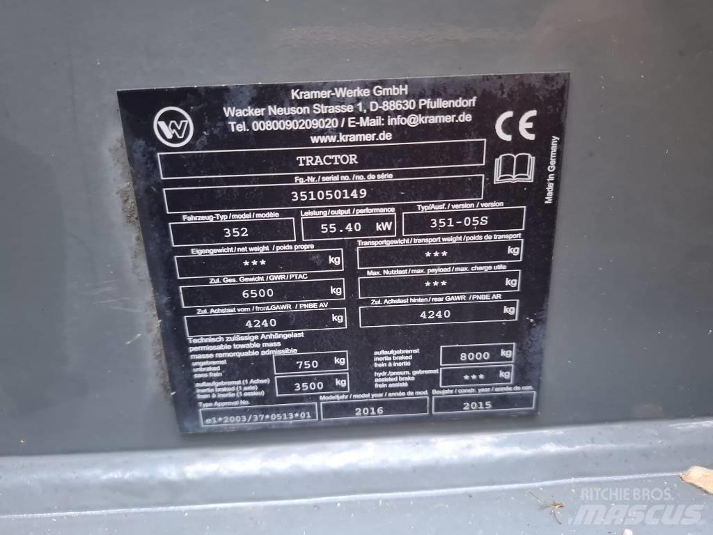 Kramer 8085 Kolesni nakladalci