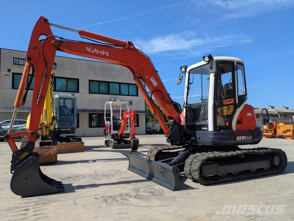 Kubota KX 161-3 A Mini bagri <7t