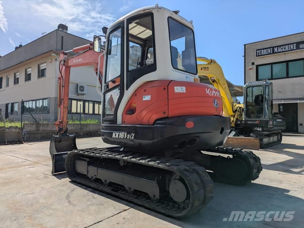 Kubota KX 161-3 A Mini bagri <7t