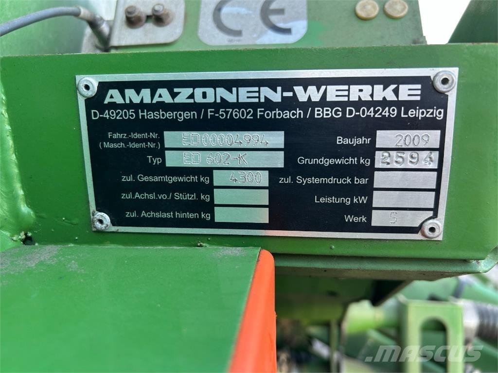 Amazone ED 602-K Natančne sejalnice