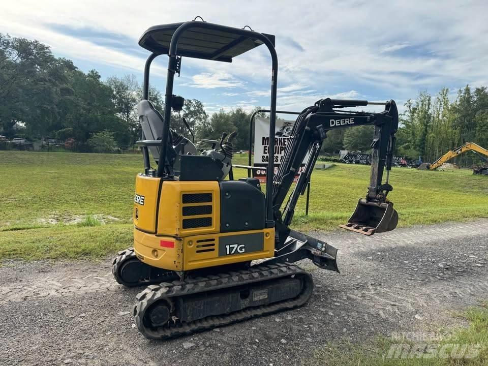 John Deere 17 G Mini bagri <7t