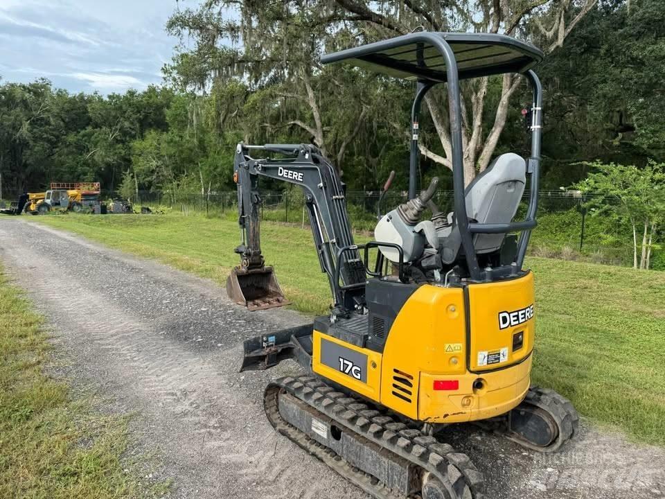 John Deere 17 G Mini bagri <7t