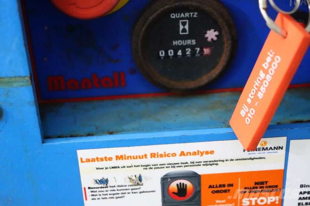 Mantall XE140W Škarjaste dvižne ploščadi