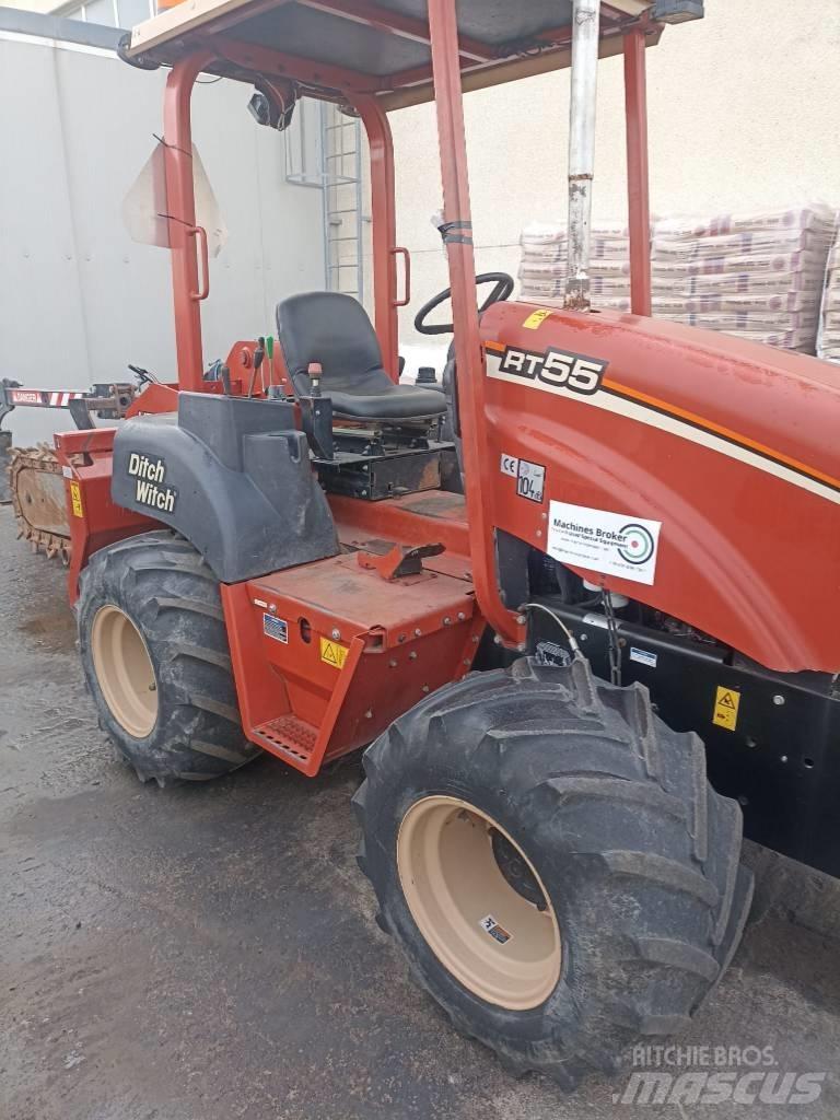 Ditch Witch RT 55 Freze za kopanje jarkov Trenčerji