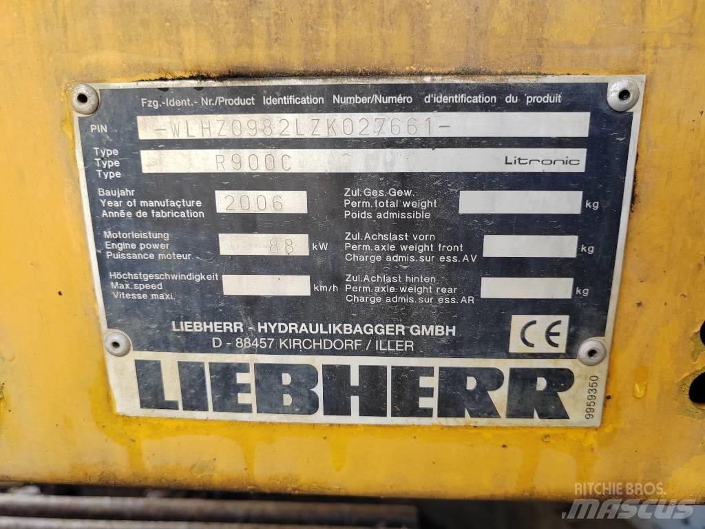 Liebherr R 900 C Bagri goseničarji