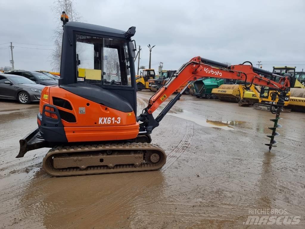 Kubota KX 61-3 Mini bagri <7t