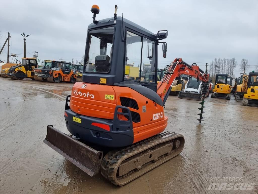 Kubota KX 61-3 Mini bagri <7t