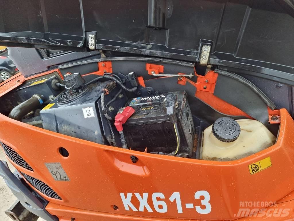 Kubota KX 61-3 Mini bagri <7t