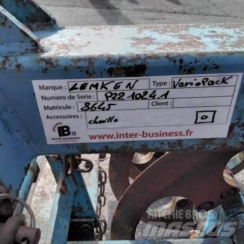 Lemken Variopack Ostali priključki in naprave za pripravo tal