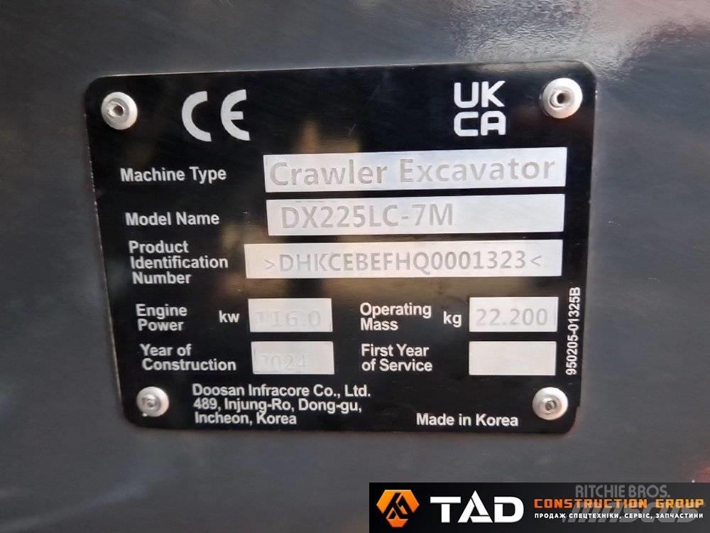 Develon DX 225 LC-7M Bagri goseničarji