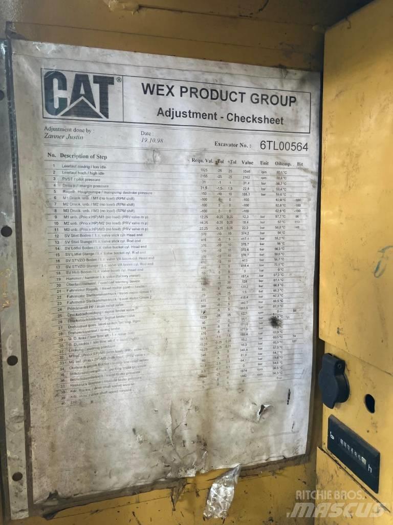 CAT M 312 Bagri na kolesih