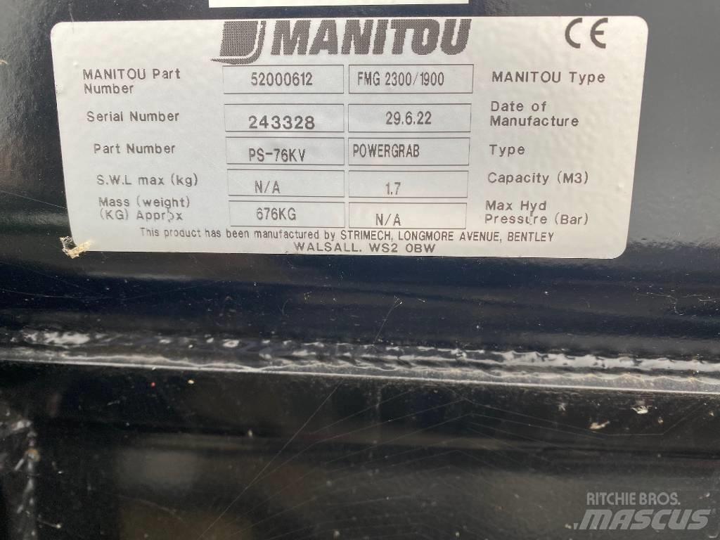 Manitou POWERGRAB Drugi priključki za nakladanje in kopanje