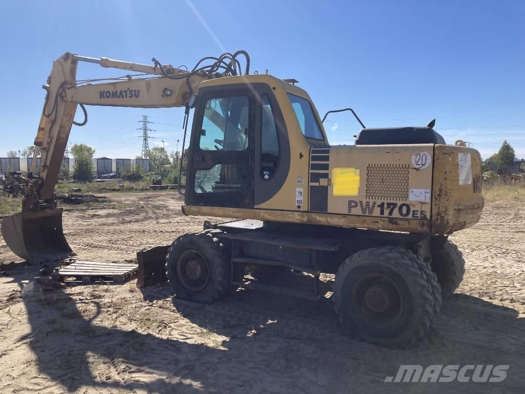 Komatsu PW 170-6 Bagri na kolesih