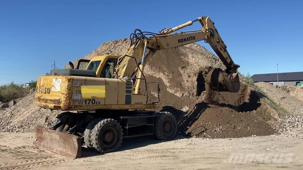 Komatsu PW 170-6 Bagri na kolesih