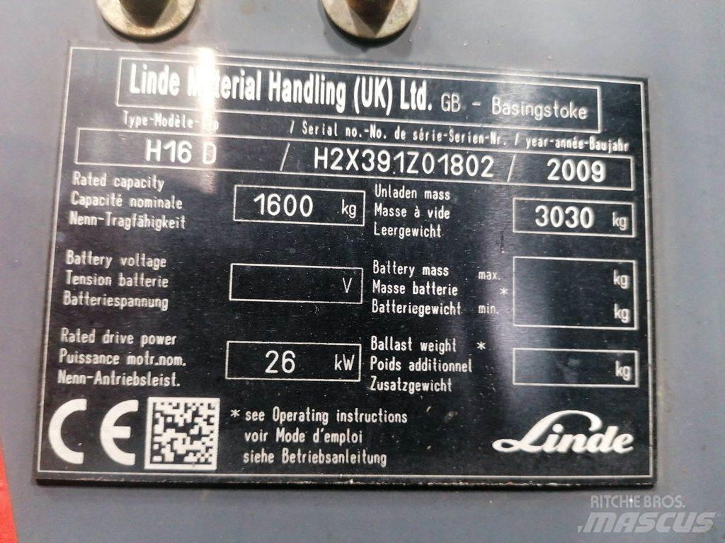 Linde H16D Dizelski viličarji