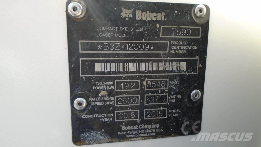 Bobcat T 590 Skid steer mini nakladalci