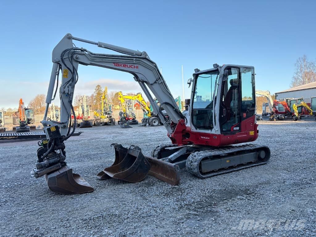Takeuchi TB260 Mini bagri <7t