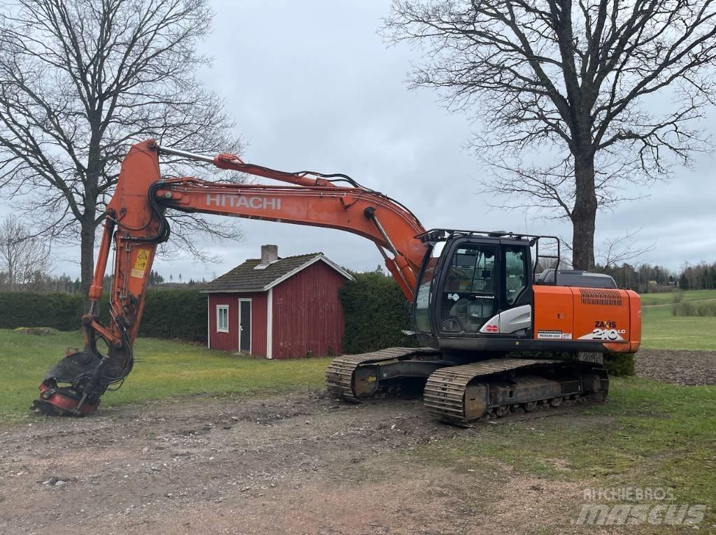 Hitachi ZX 210 LC-6 Bagri goseničarji