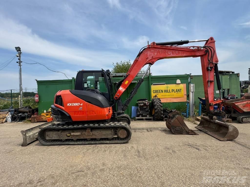 Kubota KX 008-4 Mini bagri <7t