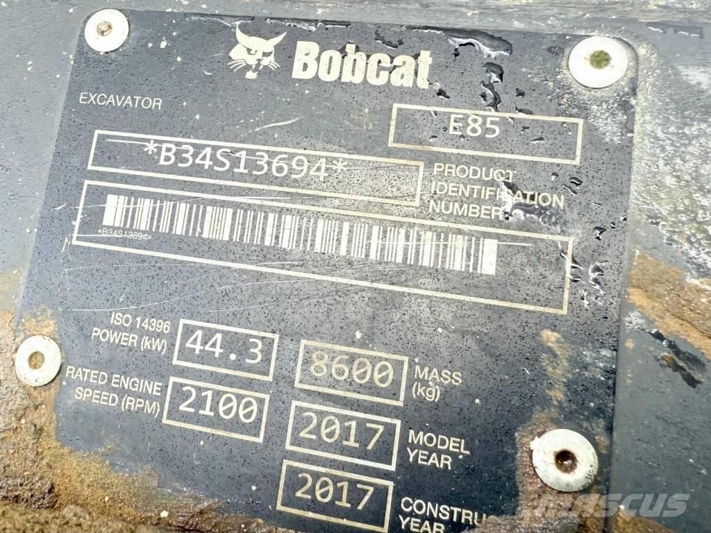 Bobcat E 85 Midi bagri 7t – 12t