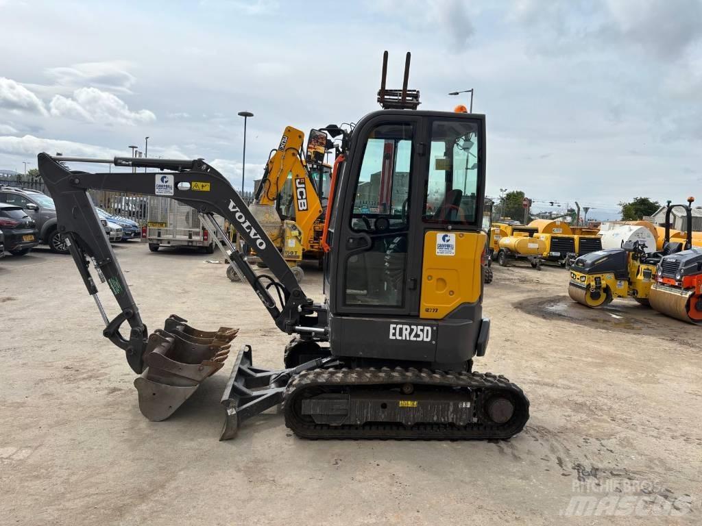Volvo ECR 25 D Mini bagri <7t