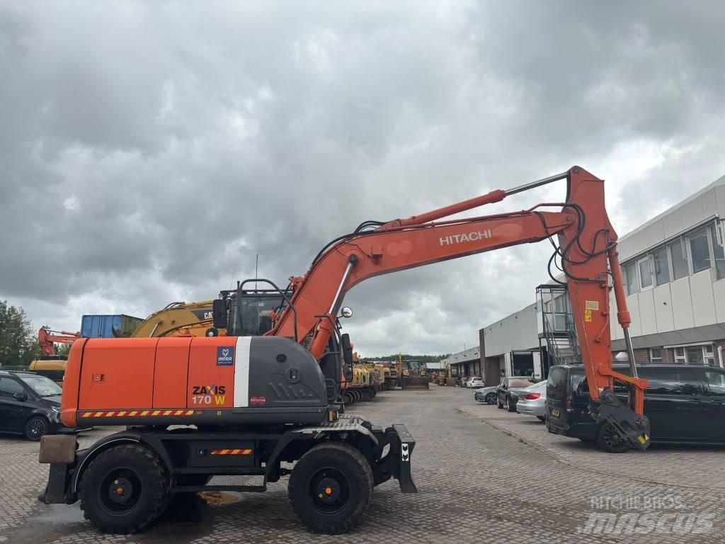 Hitachi ZX 170 W-3 Bagri na kolesih