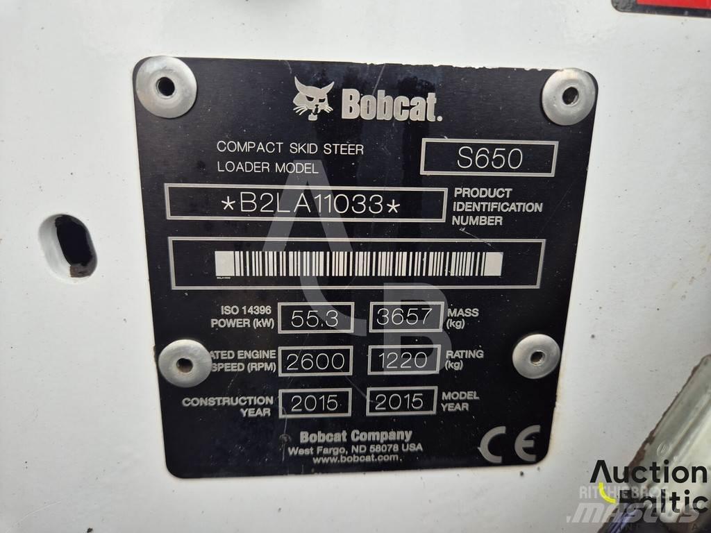 Bobcat S 650 Skid steer mini nakladalci