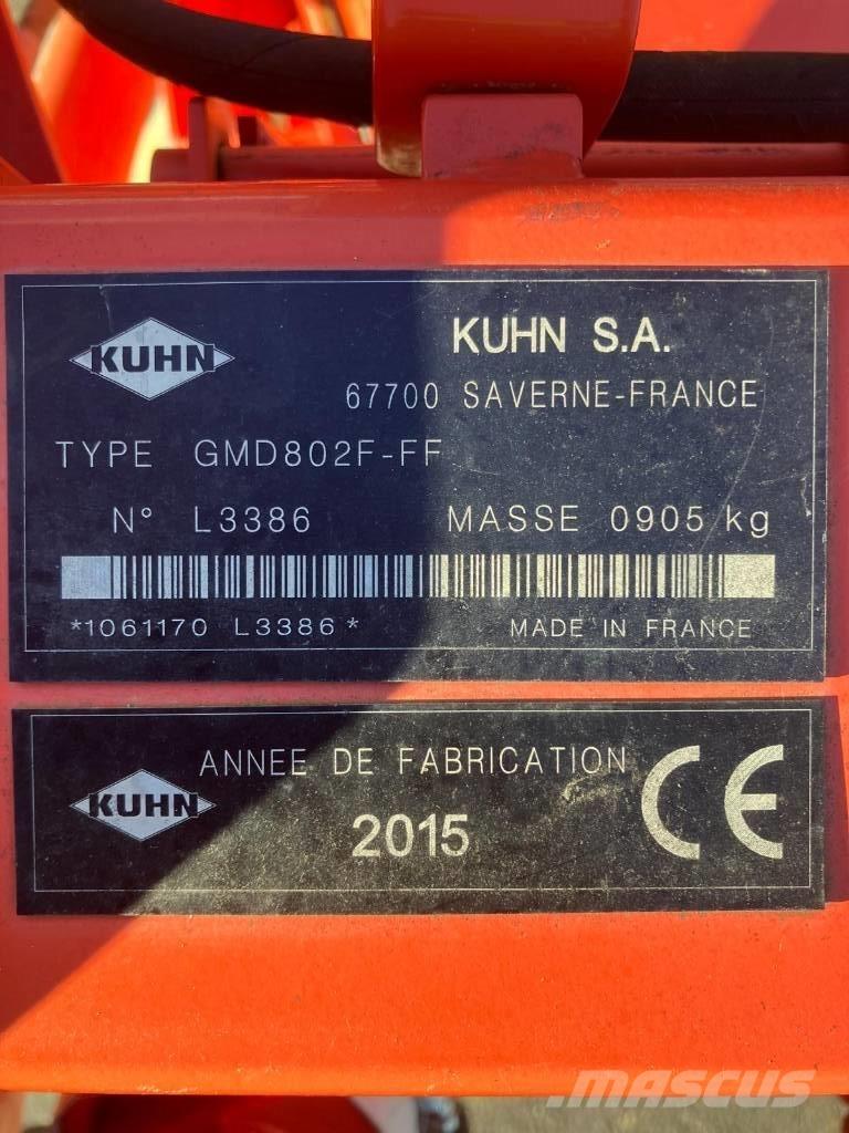 Kuhn GMD 802 F-FF Kosilnice