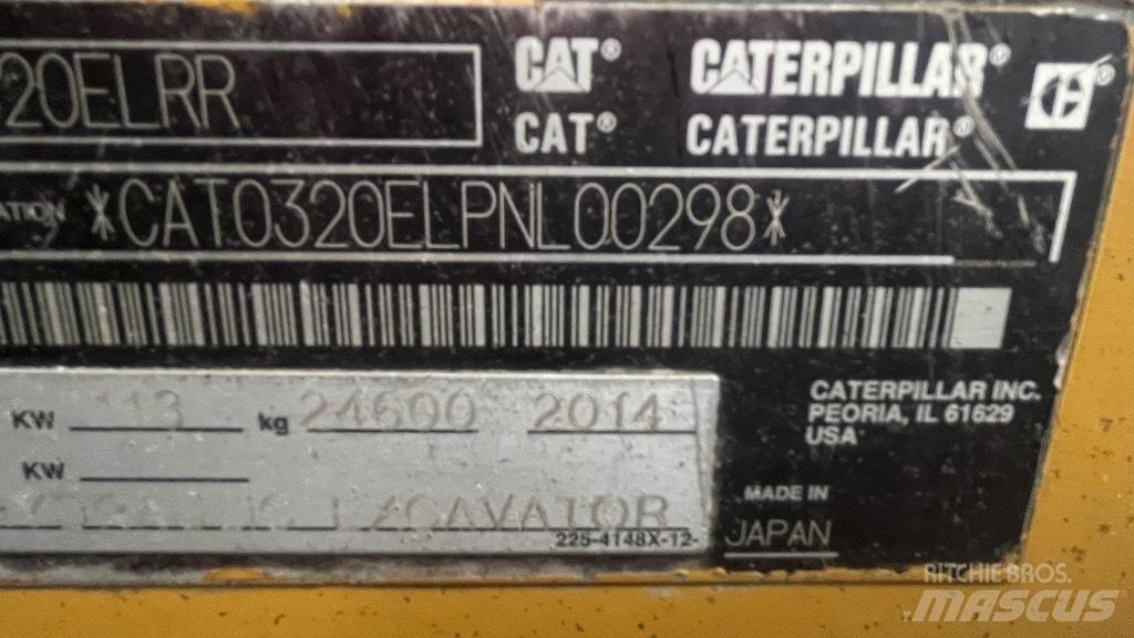 CAT 320 EL Bagri goseničarji