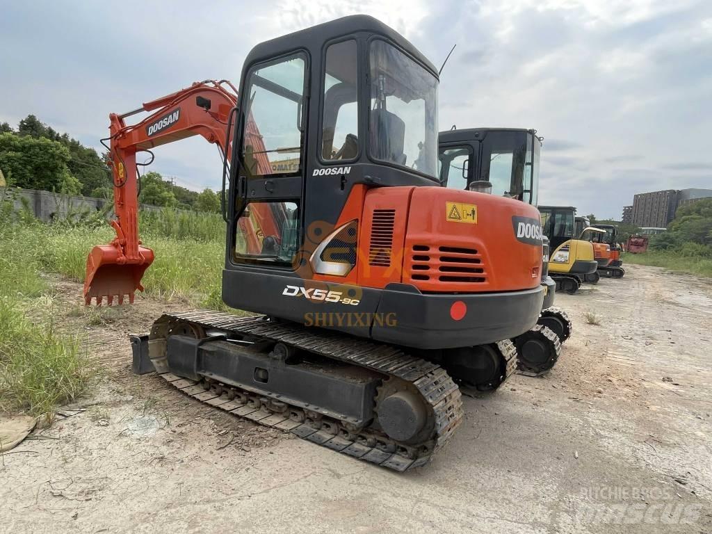 Doosan DX 55 Mini bagri <7t