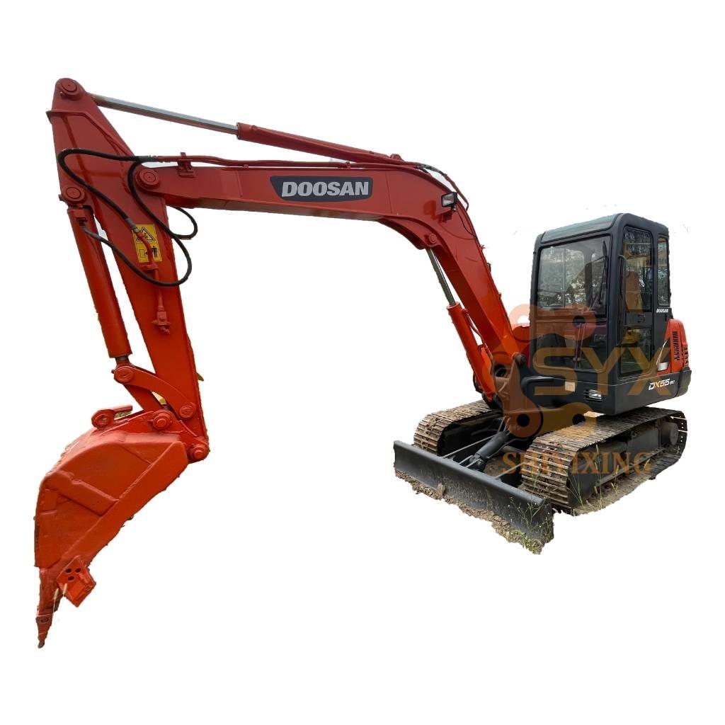 Doosan DX 55 Mini bagri <7t