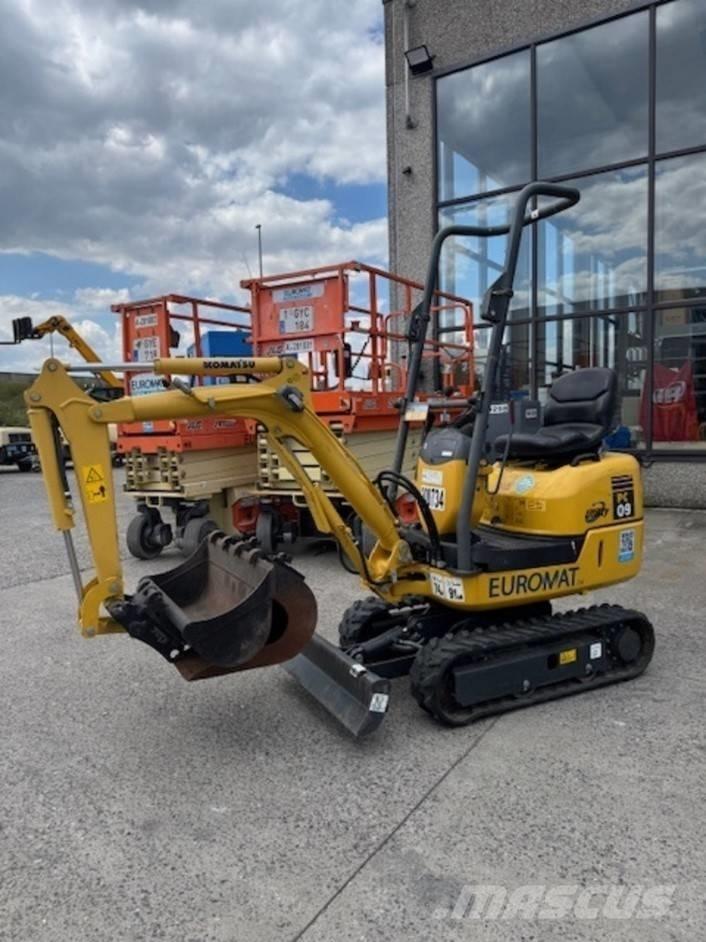 Komatsu PC 09-1 Mini bagri <7t