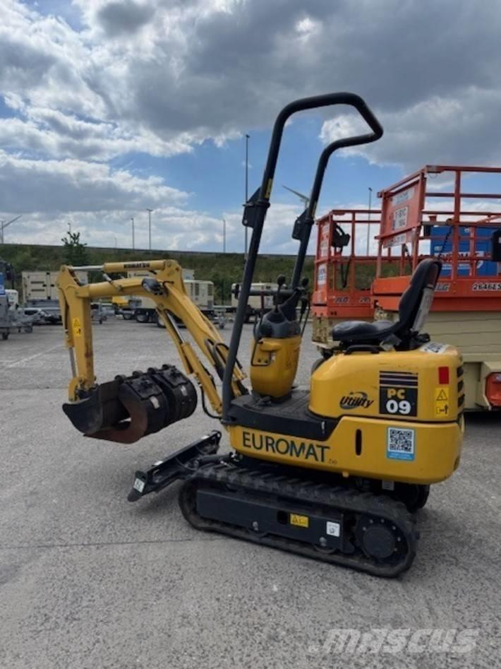 Komatsu PC 09-1 Mini bagri <7t