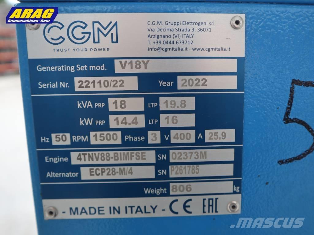 CGM V18Y Dizelski agregati