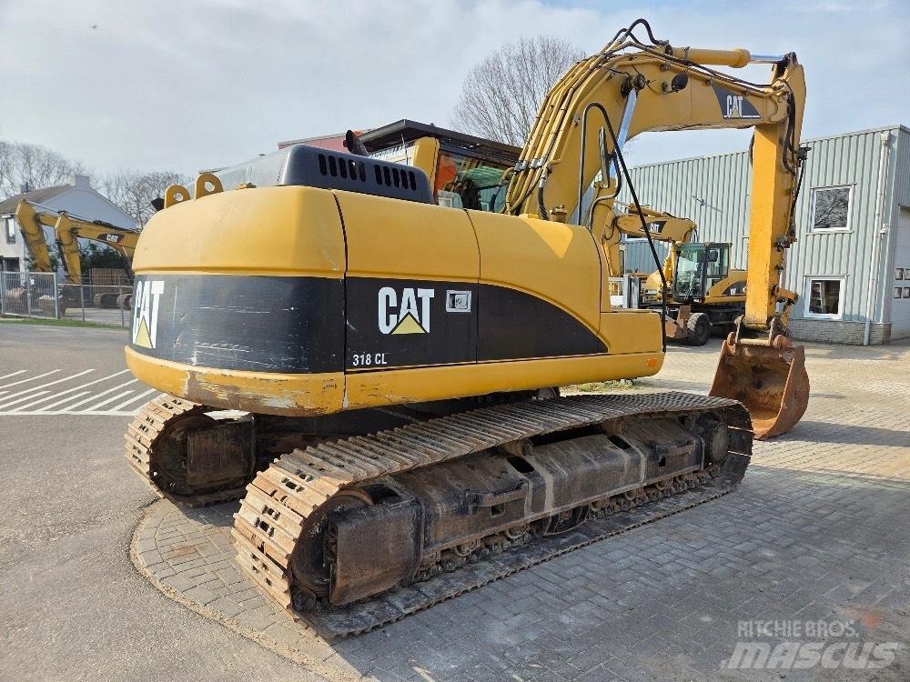 CAT 318CL Bagri goseničarji