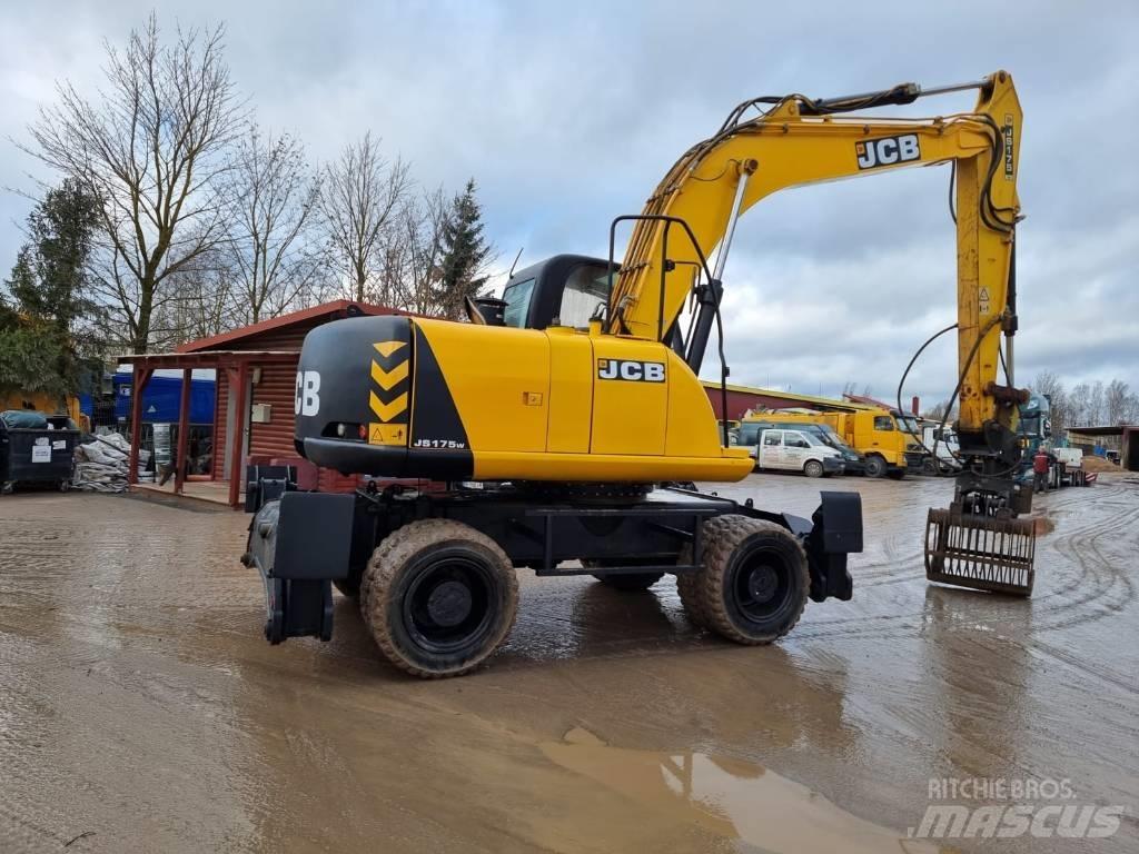 JCB JS 175 W Bagri na kolesih