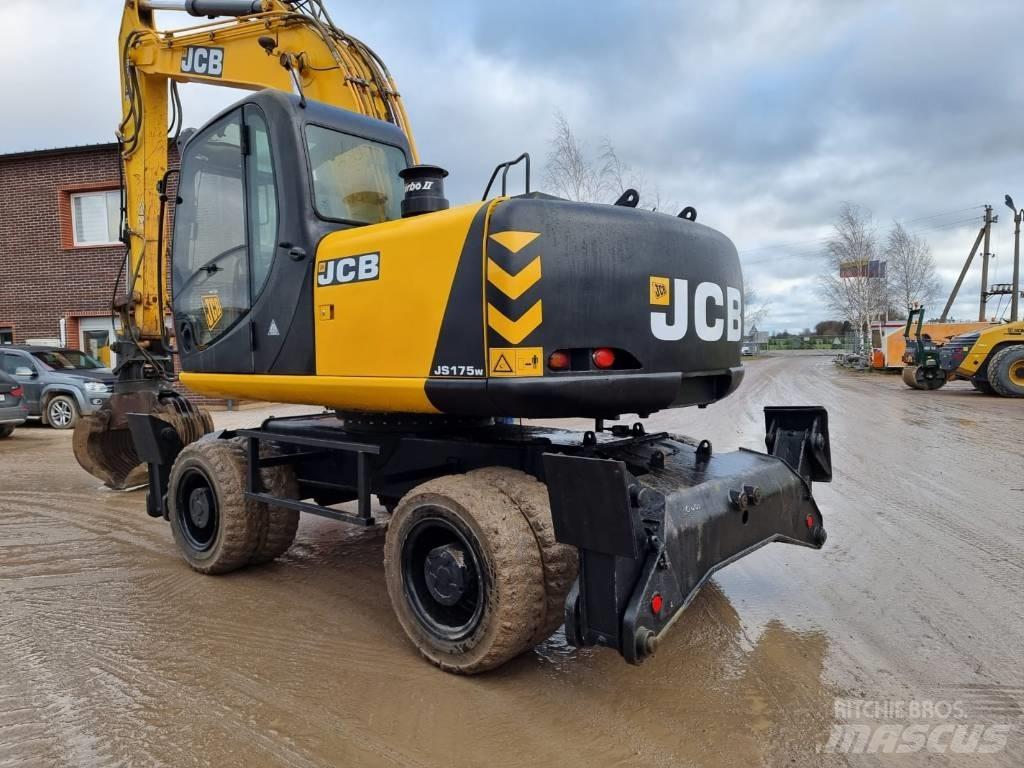 JCB JS 175 W Bagri na kolesih