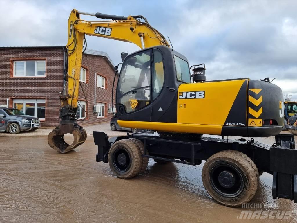 JCB JS 175 W Bagri na kolesih
