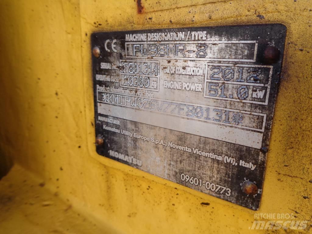Komatsu PW 98 MR-6 Bagri na kolesih