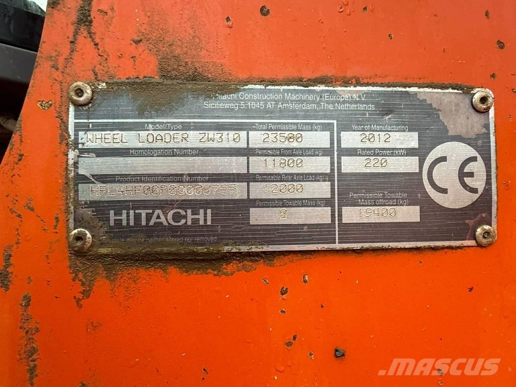 Hitachi ZW 310 Gradbeništvo - drugo