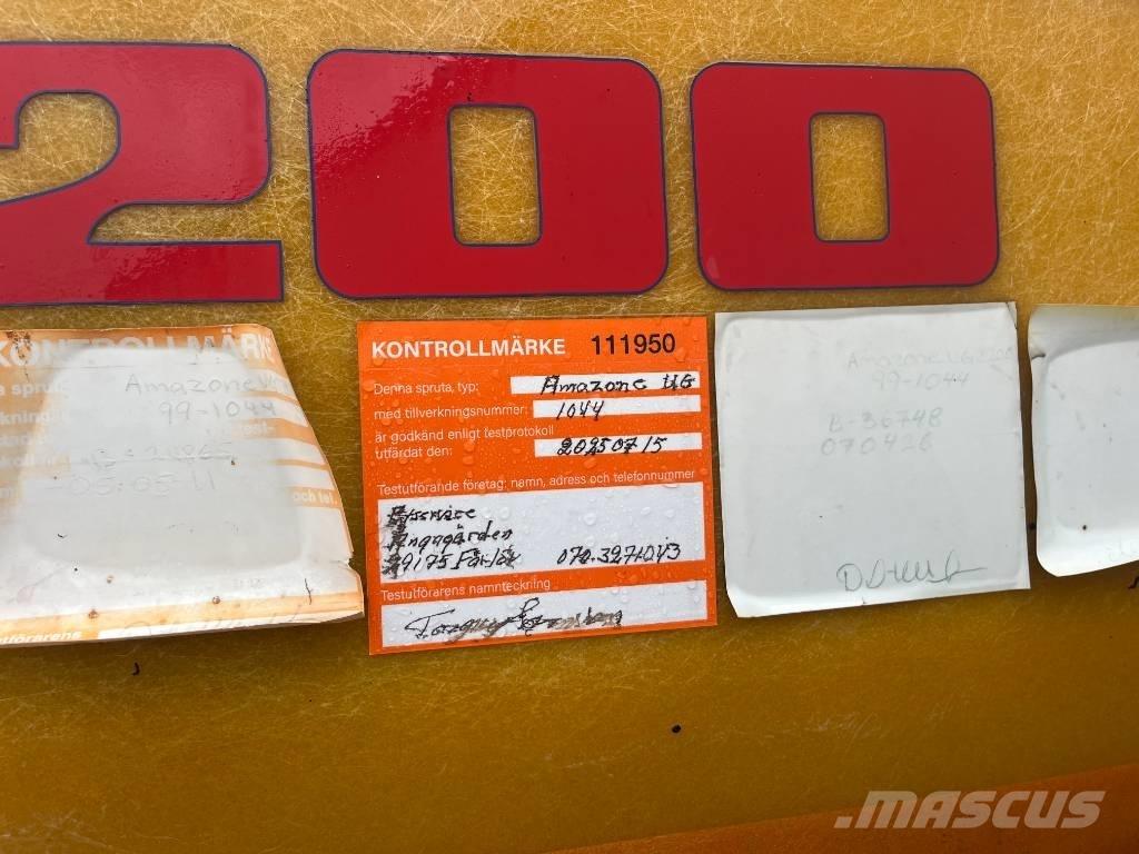 Amazone UG 2200 Vlečne škropilnice