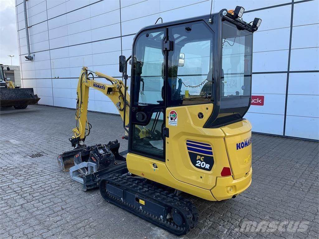 Komatsu PC20R-5 Bagri na kolesih
