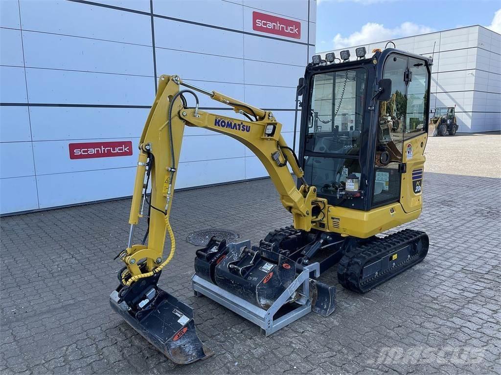 Komatsu PC20R-5 Bagri na kolesih