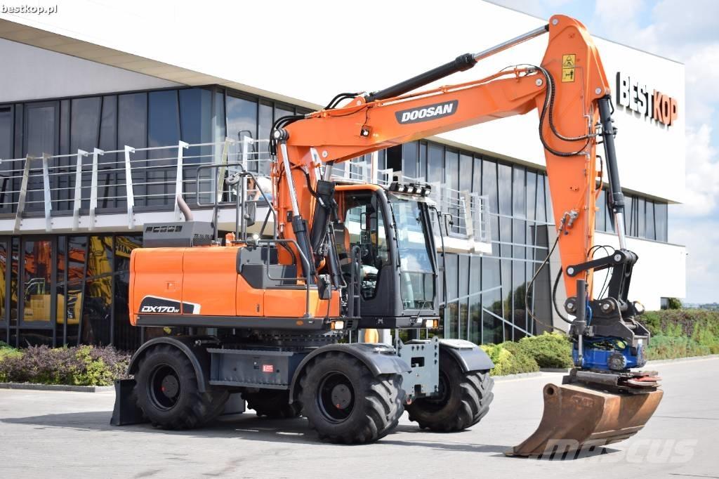 Doosan DX 170 W-5 Bagri na kolesih