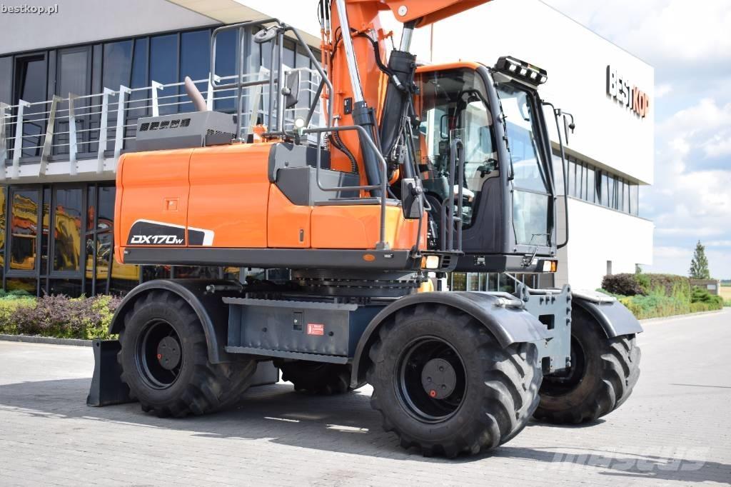 Doosan DX 170 W-5 Bagri na kolesih