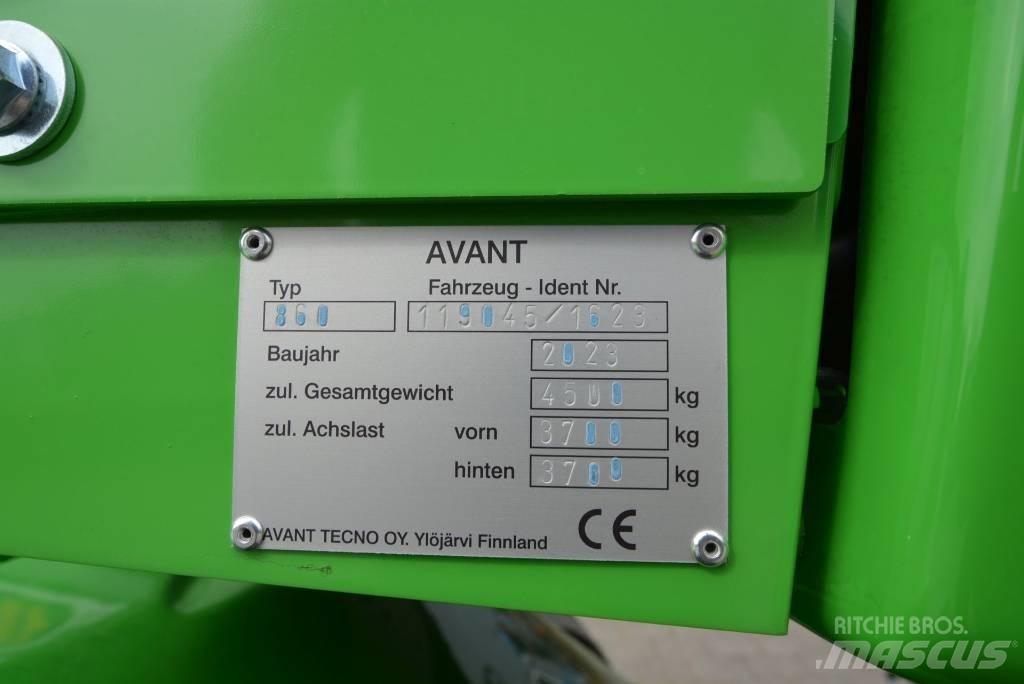 Avant 860 i Mini nakladalci