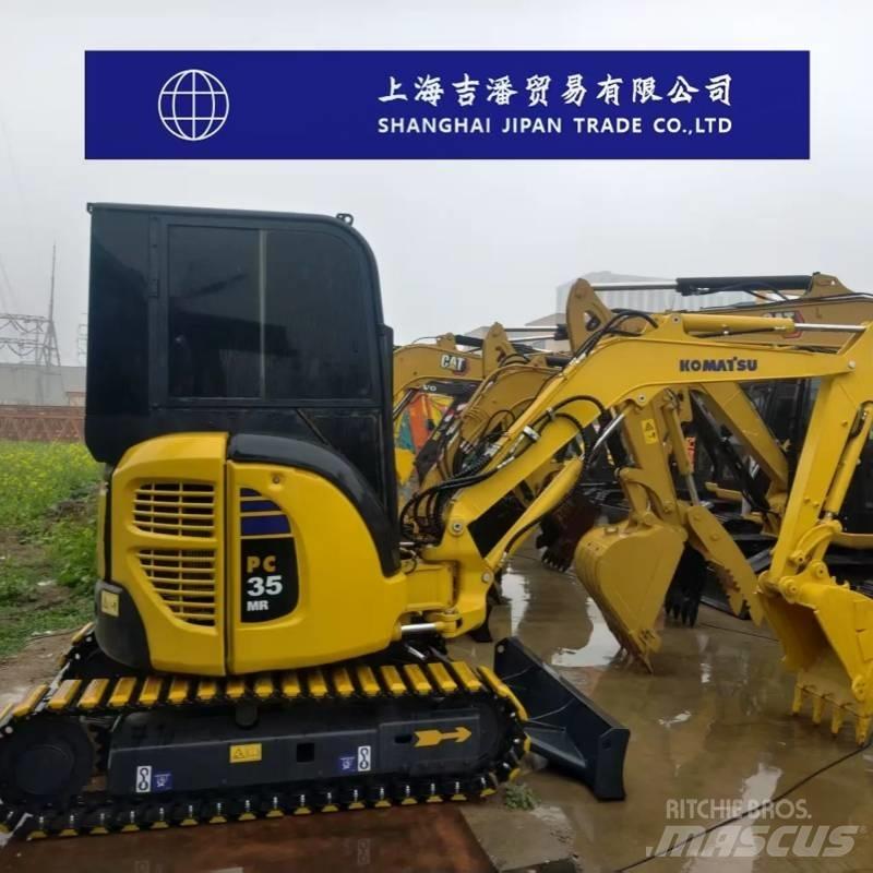 Komatsu PC 35 MR Mini bagri <7t