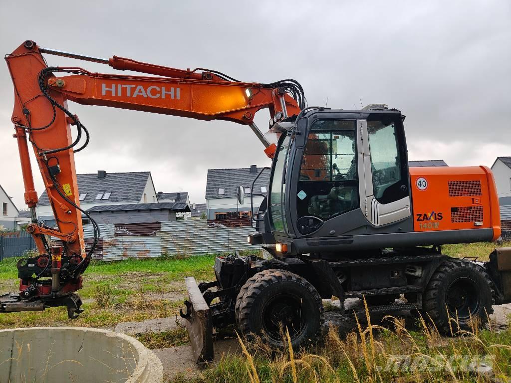 Hitachi ZX 140 W-5 Bagri na kolesih